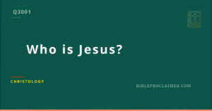 Who is Jesus?